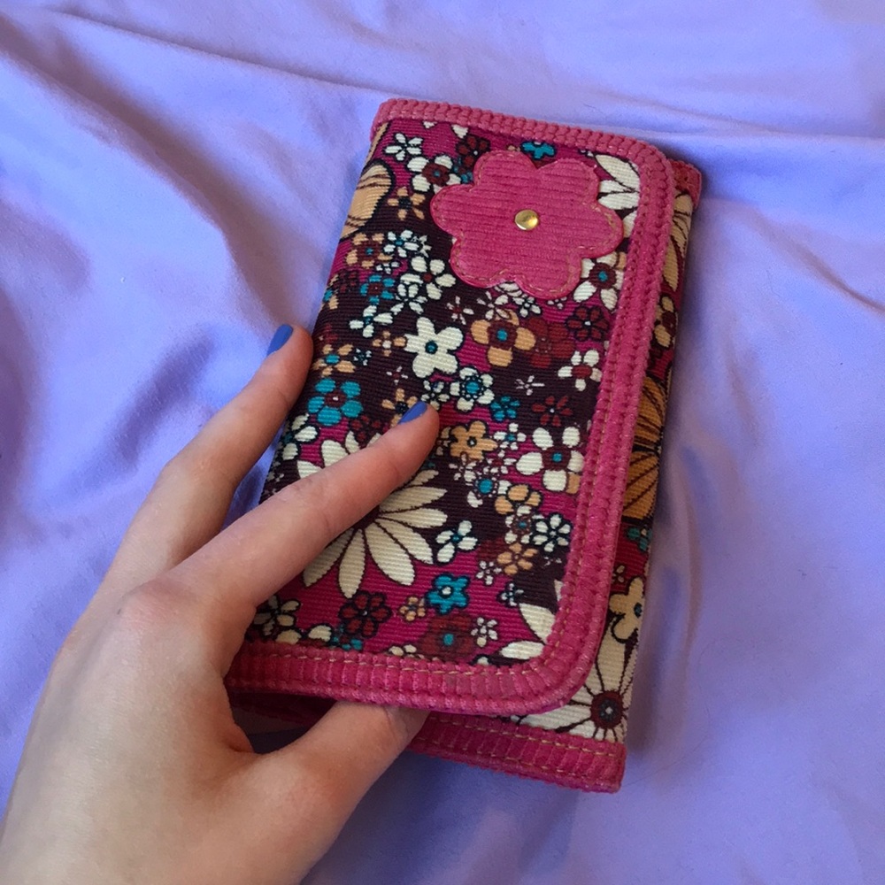 Floral wallet